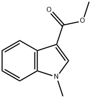 1-methylindole-3-carboxylic acid methyl ester Struktur