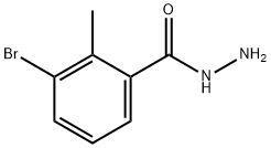 3-BROMO-2-METHYLBENZHYDRAZIDE Struktur