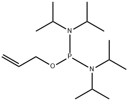 ALLYL TETRAISOPROPYLPHOSPHORODIAMIDITE Struktur