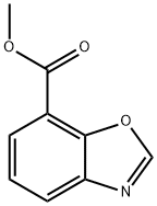 Methyl benzo[d]oxazole-7-carboxylate Struktur