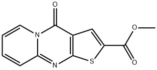 Methyl 4-oxo-4H-pyrido[1,2-a]thieno[2,3-d]pyriMidine-2-carboxylate Struktur