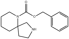 2,6-Diazaspiro[4.5]decane-6-carboxylic acid, phenylMethyl ester Struktur