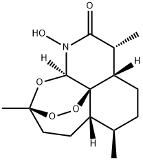 N-Hydroxy-11-azaartemisinin Struktur