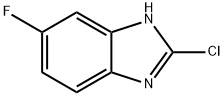 2-CHLORO-5-FLUOROBENZIMIDAZOLE Struktur