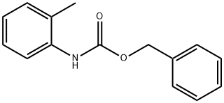 Carbamic acid, (2-methylphenyl)-, phenylmethyl ester (9CI) Struktur