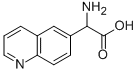 2-AMINO-2-(QUINOLIN-6-YL)ACETIC ACID Struktur