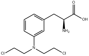 Metamelfalan Struktur