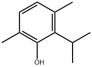 Phenol, 3,6-dimethyl-2-(1-methylethyl)- (9CI) Struktur