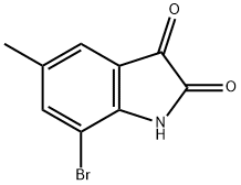 7-BROMO-5-METHYL-1H-INDOLE-2,3-DIONE price.