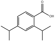 2,4-DIISOPROPYLBENZOIC ACID Struktur