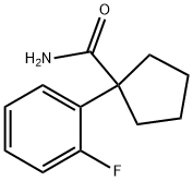 1-(2-Fluorophenyl)cyclopentane-1-carboxaMide Struktur