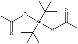 DI-T-BUTYLDIACETOXYTIN Struktur