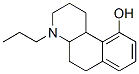 10-hydroxy-4-propyl-1,2,3,4,4a,5,6,10b-octahydrobenzo(f)quinoline Struktur