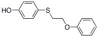 4-(2-Phenoxyethylthio)phenol Struktur