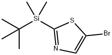 5-BroMo-2-(tert-butyldiMethylsilyl)thiazole Struktur