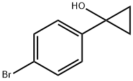 1-(4-broMophenyl)cyclopropanol Struktur