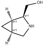 3-Azabicyclo[3.1.0]hexane-2-Methanol, (1R,2S,5S)-rel- Struktur