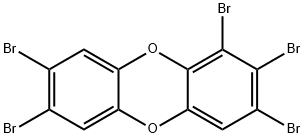 1,2,3,7,8-PENTABROMODIBENZO-P-DIOXIN Struktur