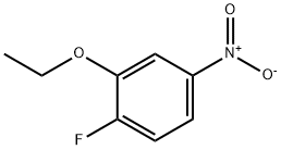 2-ethoxy-1-fluoro-4-nitrobenzene Struktur