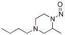 Piperazine, 4-butyl-2-methyl-1-nitroso- (9CI) Struktur