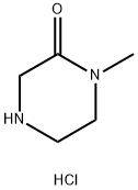 1-METHYL-PIPERAZIN-2-ONE HYDROCHLORIDE Struktur