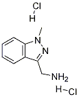 (1-methyl-1H-indazol-3-yl)methylamine  dihydrochloride Struktur