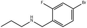 N-Propyl 4-broMo-2-fluorobenzylaMine Struktur