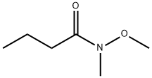 N-Methoxy-N-methylbutanamide Struktur