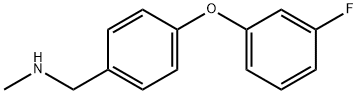 N-[4-(3-Fluorophenoxy)benzyl]-N-methylamine Struktur