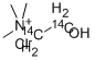 CHOLINE CHLORIDE, [1,2-14C] Struktur