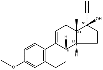 9(11)-DehydroMestranol Struktur