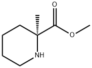 2-Piperidinecarboxylicacid,2-methyl-,methylester,(S)-(9CI) Struktur