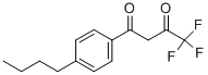 1-(4-BUTYLPHENYL)-4,4,4-TRIFLUORO-1,3-BUTANEDIONE Struktur