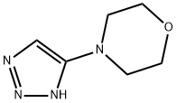 Morpholine,  4-(1H-1,2,3-triazol-4-yl)-  (9CI) Struktur