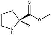 L-Proline, 2-methyl-, methyl ester (9CI) Struktur