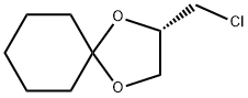 (2S)-2-(Chloromethyl)-1,4-dioxaspiro[4.5]decane Struktur