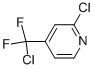 2-CHLORO-4-(CHLORODIFLUOROMETHYL)PYRIDINE Struktur