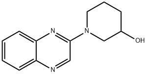 Quinoxalin-2-yl-piperidin-3-ol, 98+% C13H15N3O, MW: 229.28 Struktur