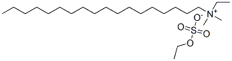 ethyldimethyl(octadecyl)ammonium ethyl sulphate Struktur