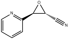 Oxiranecarbonitrile, 3-(2-pyridinyl)-, trans- (9CI) Struktur