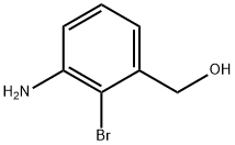 Benzenemethanol, 3-amino-2-bromo- Struktur