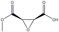 2,3-Oxiranedicarboxylicacid,monomethylester,(2R-cis)-(9CI) Struktur