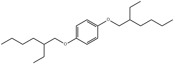 1 4-BIS(2-ETHYLHEXYLOXY)BENZENE  97 Struktur