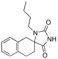 3'-Butylspiro[tetralin-2,4'-imidazolidine]-2',5'-dione Struktur