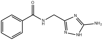 N-[(5-amino-2H-1,2,4-triazol-3-yl)methyl]benzamide Struktur