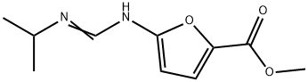 2-Furancarboxylicacid,5-[[[(1-methylethyl)amino]methylene]amino]-,methyl Struktur