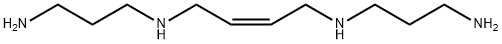 N,N'-BIS(3-AMINOPROPYL)-2-BUTENE-1,4-DIAMINE Struktur
