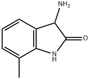 3-AMINO-7-METHYL-1,3-DIHYDRO-2H-INDOL-2-ONE Struktur