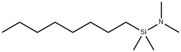 N-OCTYLDIMETHYL (DIMETHYLAMINO) SILANE Struktur