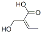 (Z)-2-Hydroxymethyl-2-butenoic acid Struktur